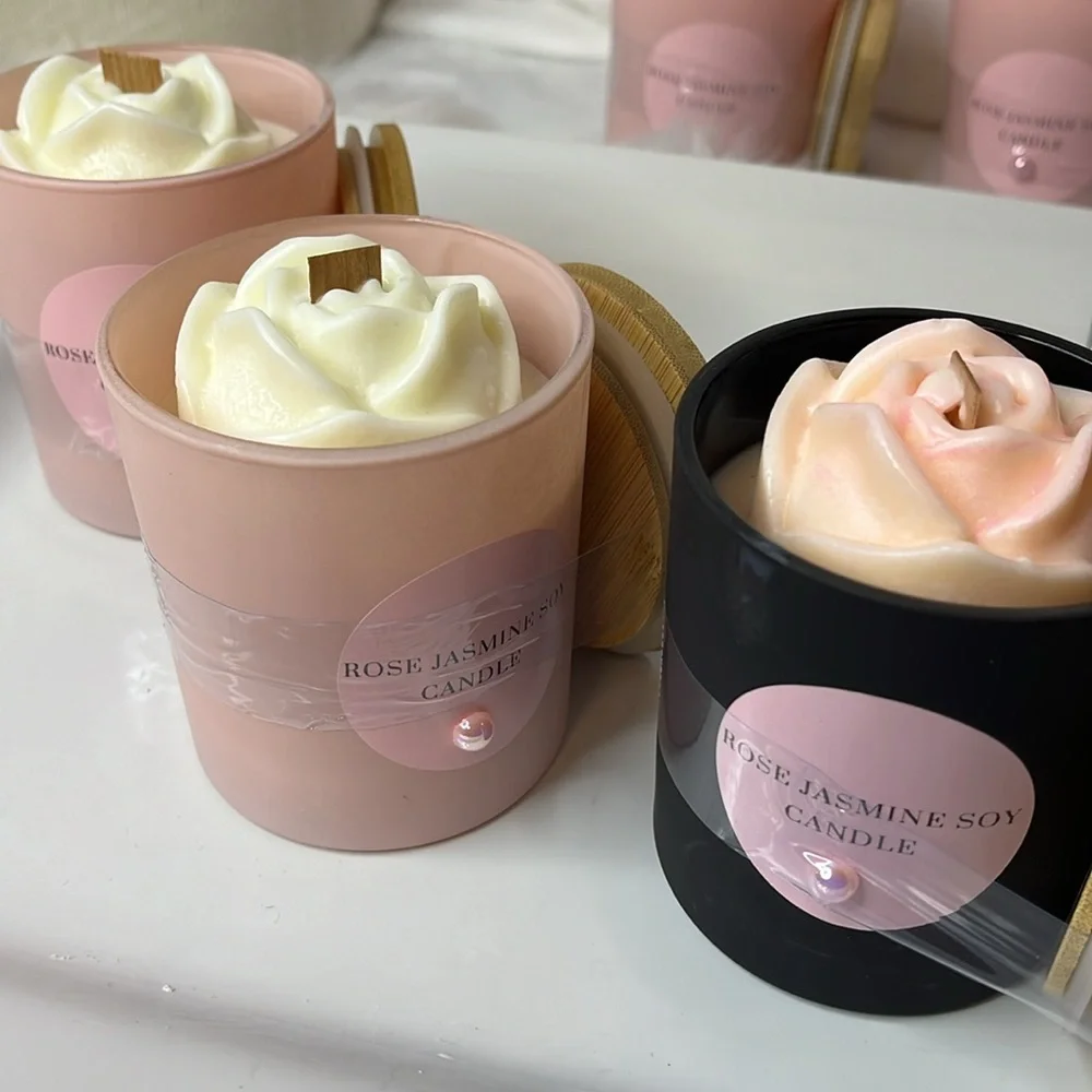 ROSE JASMINE SOY CANDLE